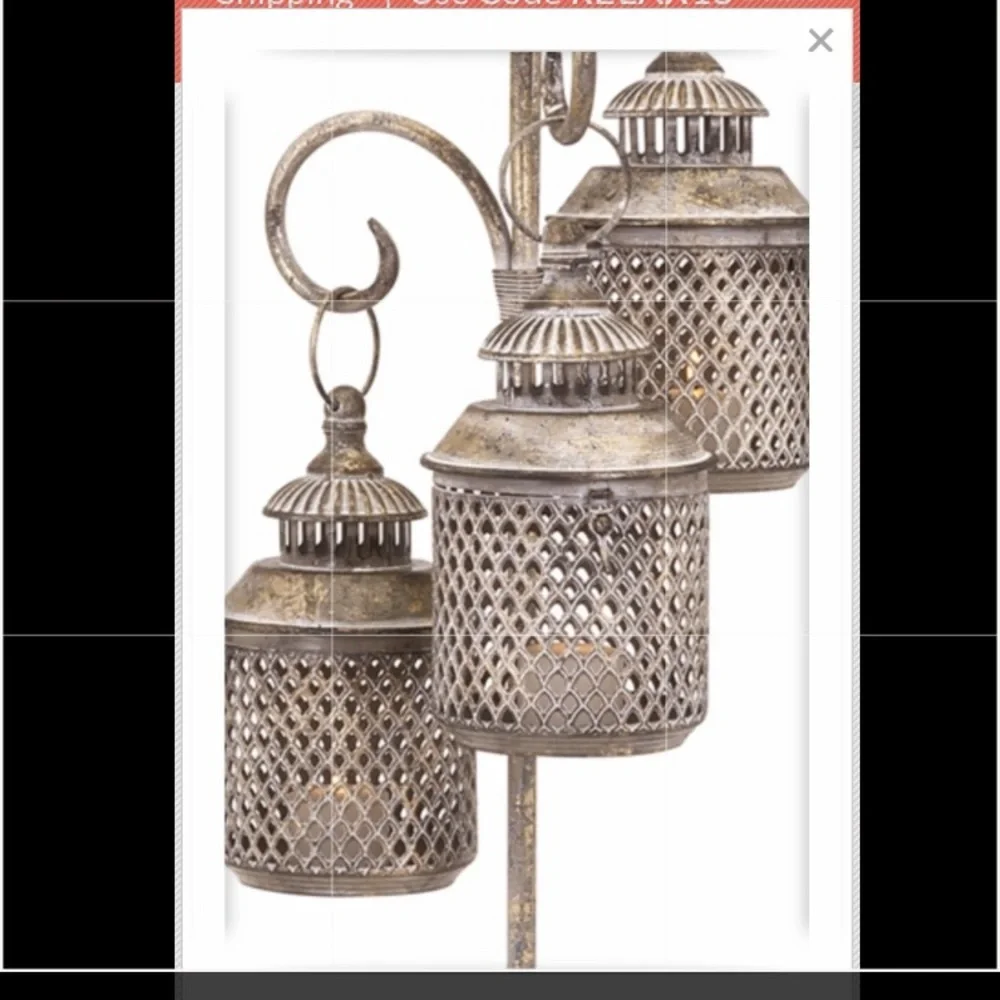 Lantern Decor 3 light Set